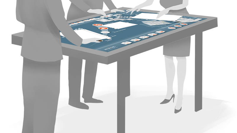 multi-touch hardware Table
