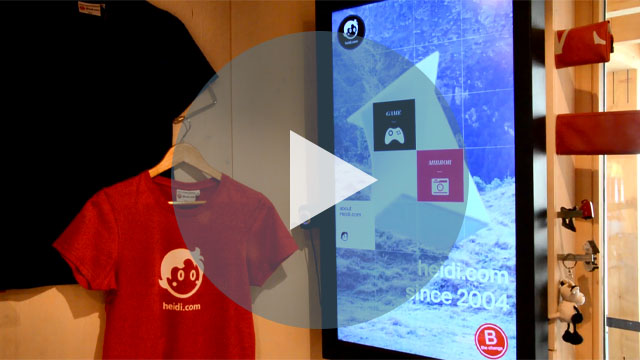 Heidi.com Atracsy Interactive Multitouch Touchscreen App