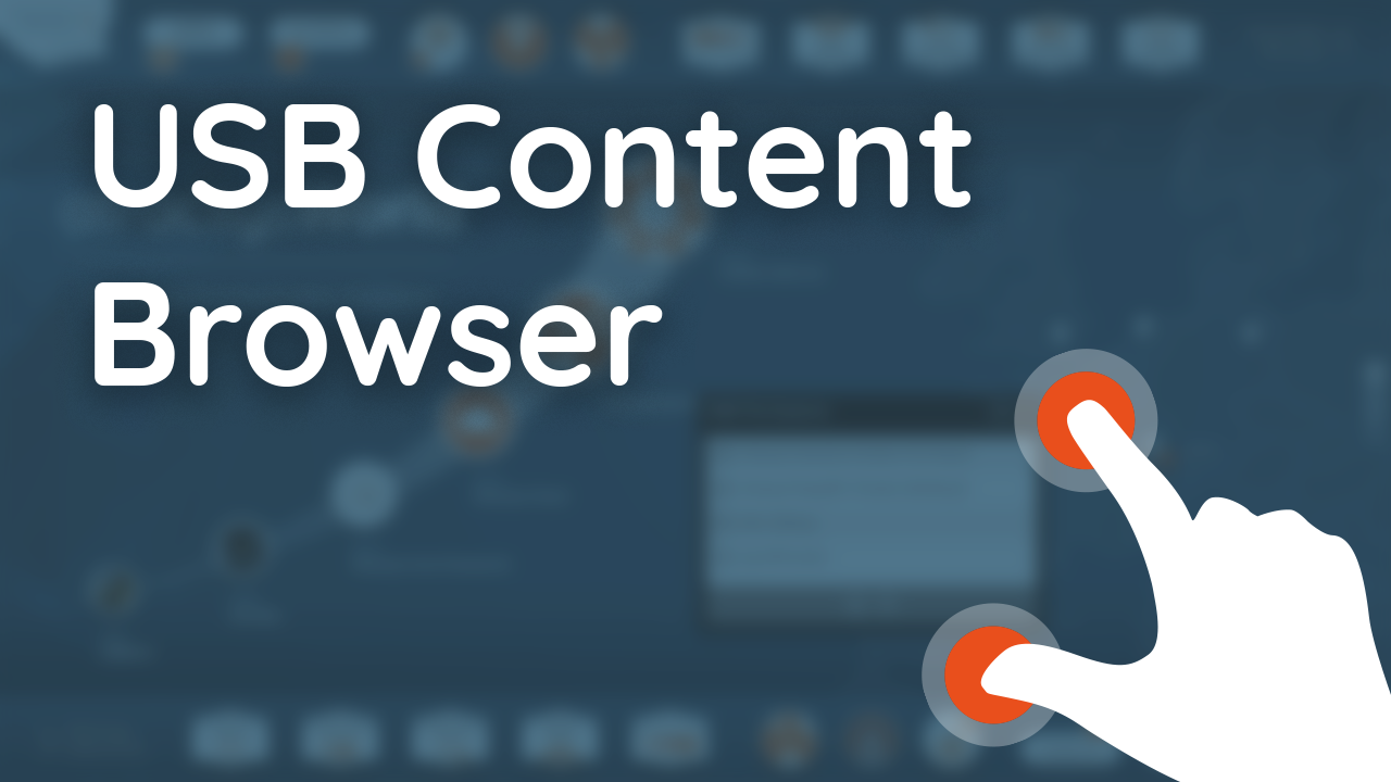 USB Content Browser - PopupExperience By Atracsys Interactive