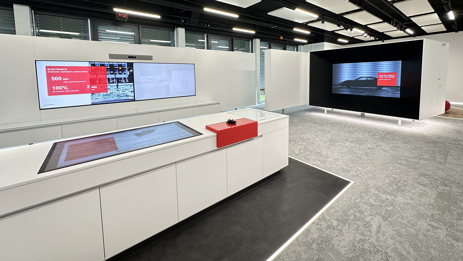 Sonceboz showroom interactif